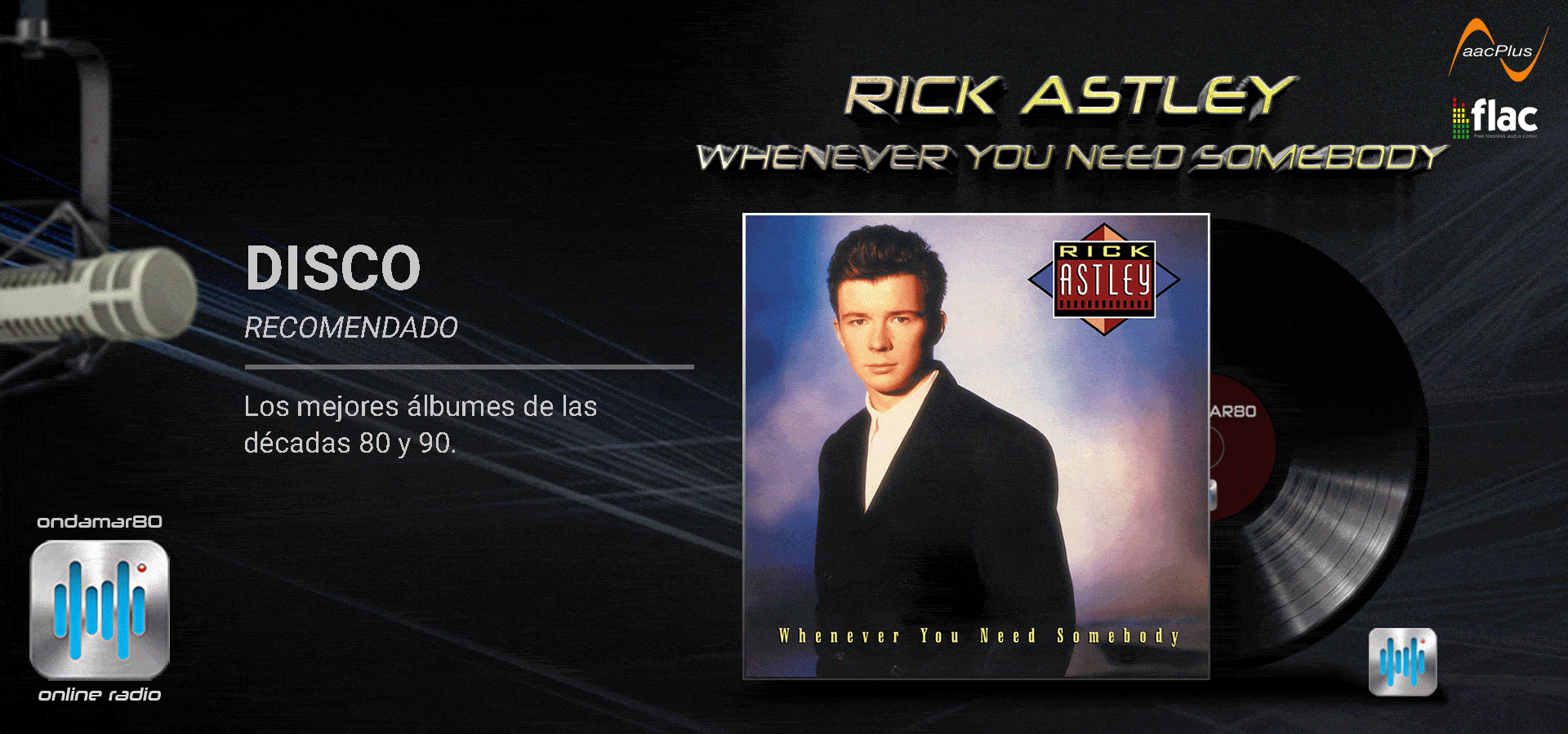 DISCO RECOMENDADO -RICK ASTLEY - WHEN I FALL IN LOVE (1987)